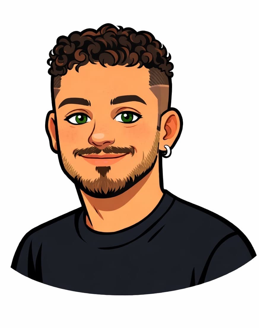 Retrato ilustrado de Isaiah Quintana